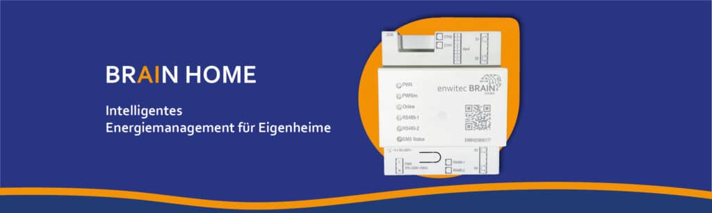 Energiemanagement für Eigenheime mit BRAIN HOME von enwitec