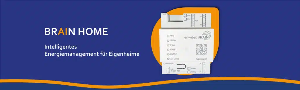 Energiemanagement für Eigenheime mit BRAIN HOME von enwitec